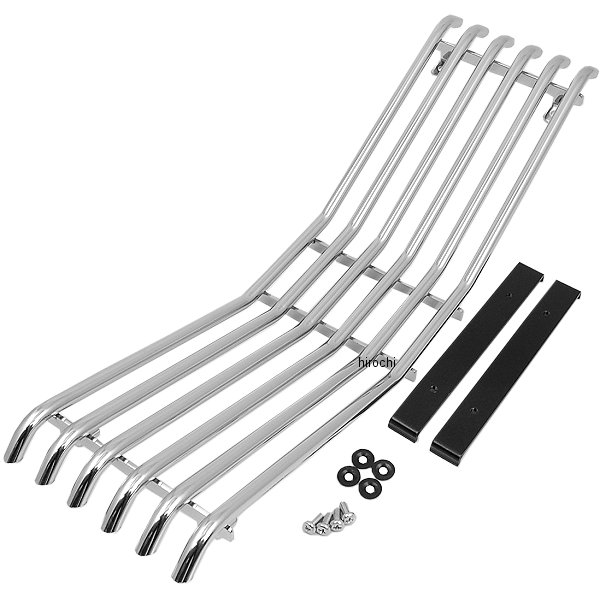 Parts Unlimited ラジエーターグリル 88年-00年 ゴールドウイング GL1500 クローム DS-719980 WO店
