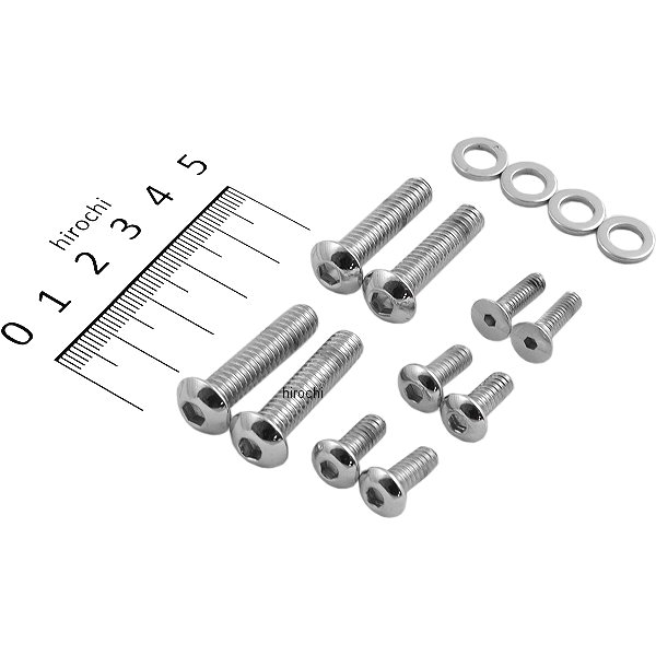 DS-175022 ガードナーウェスコット ボルトキット スイッチハウジング 96年以降 クローム WO店の通販は 5,142円