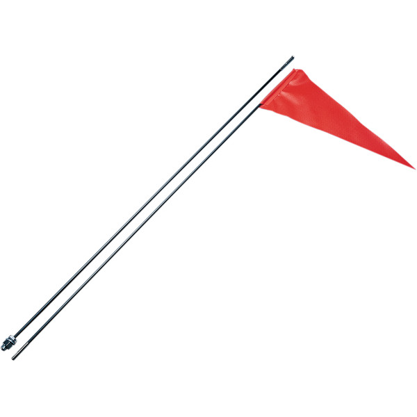 10B Safety Vehicle Emblem フラグ 旗キット オレンジ/黒ポール 2.1m (2段) WO店