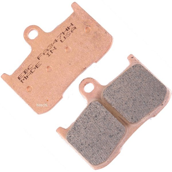 EBC イービーシー ブレーキパッド フロント 05年以降 トライアンフ、インディアン シンタード FA347HH WO店