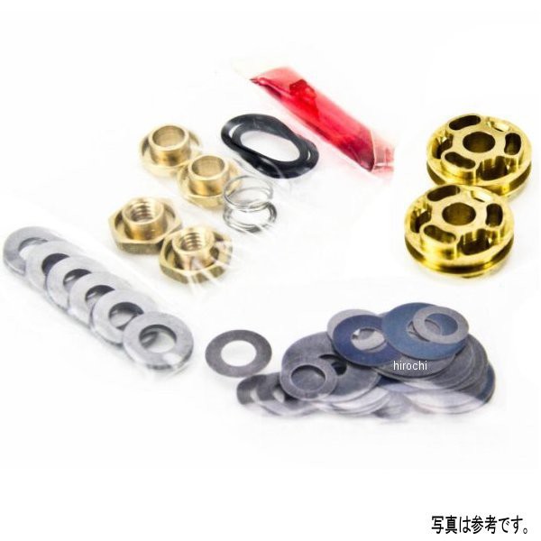 レーステック RACE TECH ゴールド バルブ フォークキット 23mmX6mm 左右ペア WO店