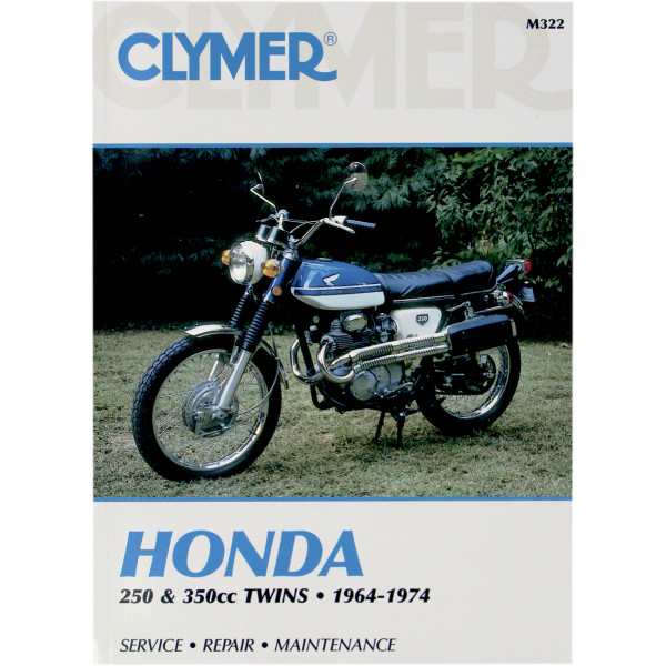 クライマー Clymer マニュアル 整備書 64年-74年 ホンダ 250cc/350cc TWINS WO店 7,697円
