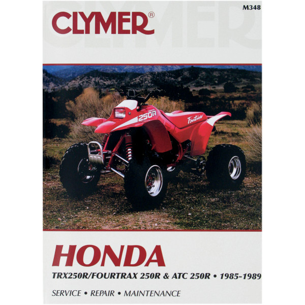 クライマー Clymer マニュアル 整備書 85年-89年 ホンダ TRX250R/4TRX 250R &amp; ATC250R WO店