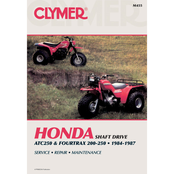 クライマー Clymer マニュアル 整備書 84年-87年 ホンダ ATC250/4TRX 200-250 WO店