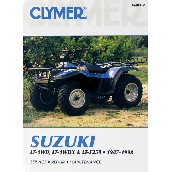 クライマー Clymer マニュアル 整備書 87年-98年 スズキ LT-4WDX/LT-F250 WO店 7,790円