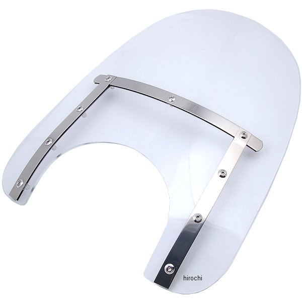 メンフィスシェード Memphis Shades ウインドシールド スリム 17インチ高/ライト幅9インチ FLHR クリア WO店の通販は 26,567円