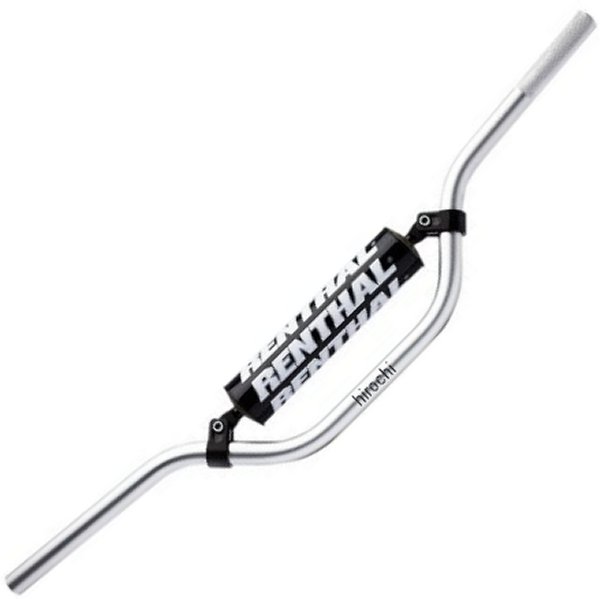 レンサル RENTHAL 22mm ハンドルバー MX 98年-14年 RM-Z、DR-Z、KLX、KX シルバー WO店