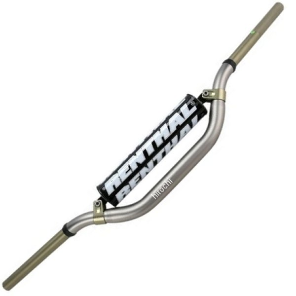 レンサル RENTHAL 22mm ハンドルバー CR High/ Ricky Johnson 918 タニウム WO店