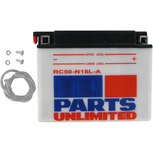 Y50-N18L-A パーツアンリミテッド Parts Unlimited 耐久バッテリー 開放型 84年-96年 FLT/FLH WO店の通販は