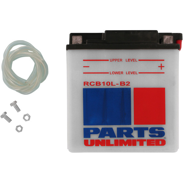 パーツアンリミテッド Parts Unlimited 液別 耐久バッテリー 開放型 12V YB10L-B2 RCB10L-B2 WO店