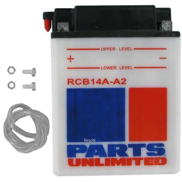 パーツアンリミテッド Parts Unlimited 液別 耐久バッテリー 開放型 12V YB14A-A2 WO店 10,677円