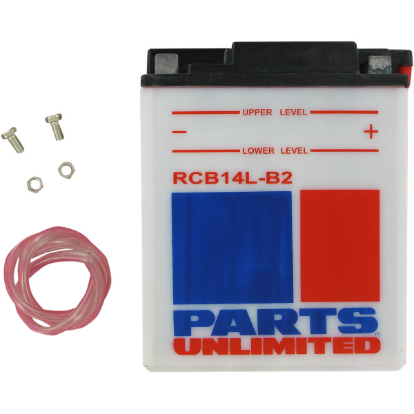 パーツアンリミテッド Parts Unlimited 液別 耐久バッテリー 開放型 12V YB14L-B2 RCB14L-B2 WO店