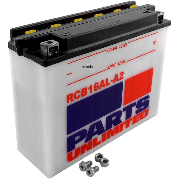 パーツアンリミテッド Parts Unlimited 液別 耐久バッテリー 開放型 12V YB16AL-A2 RCB16AL-A2 WO店