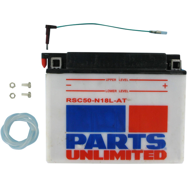 パーツアンリミテッド Parts Unlimited 液別 耐久蓄電池 開放的型 12V SY50-N18L-AT RSC50-N18L-AT WO店