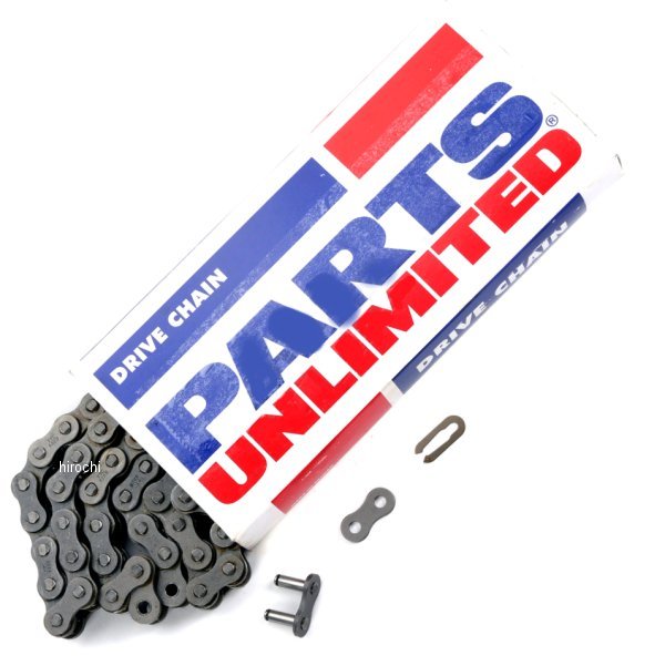 Parts Unlimited 強化チェーン ノンシール クリップタイプ 520/120L WO店 6,270円