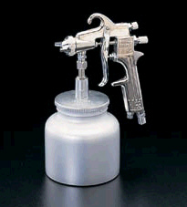 エスコ ESCO 1.0L スプレーガン(下カップ付) EA121BA-6 WO店の通販は 33,098円