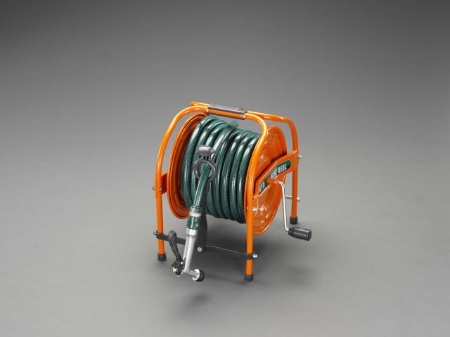エスコ ESCO 15/20mmx20m 散水ホースリール EA124HC-20A WO店の通販は