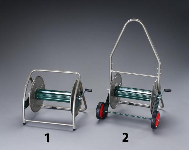 エスコ ESCO 500x410x450mm ホースリール(キャリー付) EA124HE-2 WO店