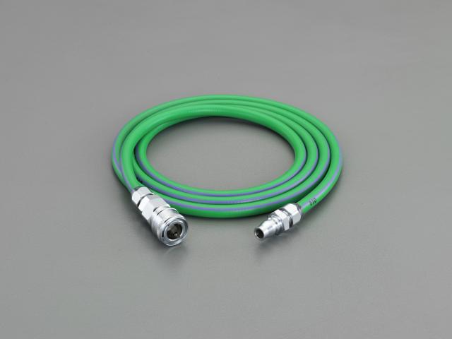 エスコ ESCO 6.5/ 10mm x10m ソフトエアーホース(カプラ付 EA125AT-62 WO店