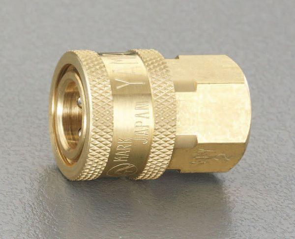 エスコ ESCO RC 2インチ  雌ねじカップリング(中圧用/真鍮) EA140BC-16 WO店