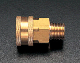 エスコ ESCO R 1" オスねじカップリング(中圧用/真鍮) EA140BD-8 WO店の通販は 10,615円