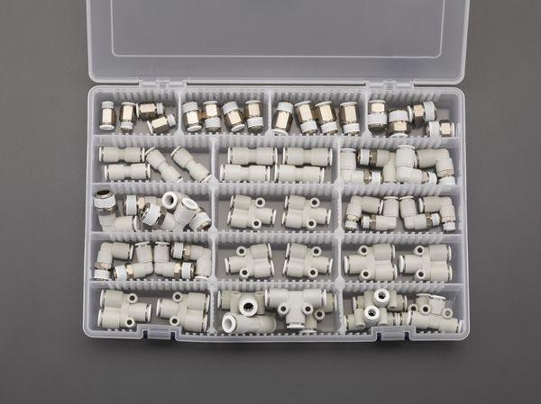 エスコ ESCO ワンタッチ継手セット EA140H-2 WO店