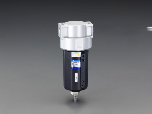 エスコ ESCO Rc 1/2" エアフィルター(中圧用) EA153CB-104 WO店