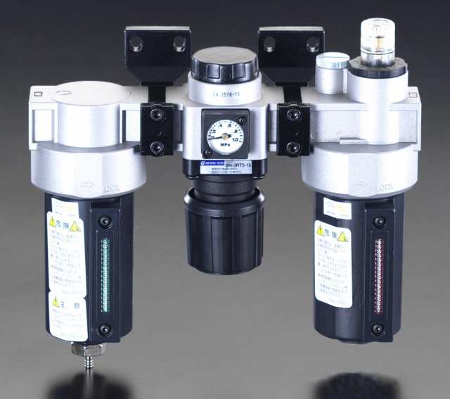 エスコ ESCO Rc 3/8" F.R.L.ユニット EA153CD-23 WO店の通販は