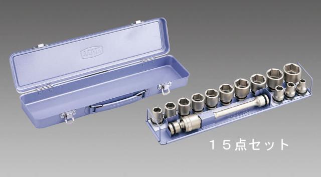 エスコ ESCO 1/2sq インパクトソケットセット EA164MA WO店