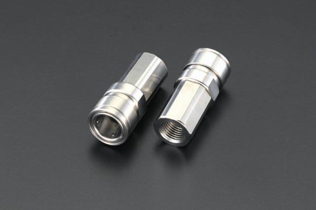 エスコ ESCO Rc1/2" カプラーソケット(メスねじ/ステンレス製) EA425DJ-4 WO店