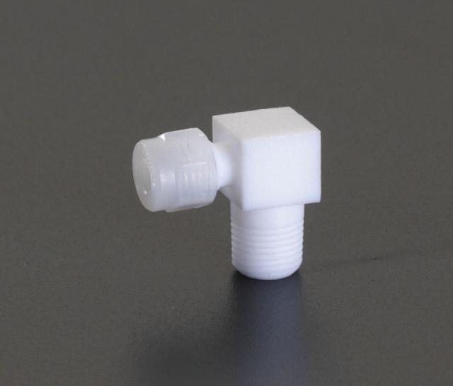 エスコ ESCO 10mmxR 1/2" エルボ(オスねじ/フッ素樹脂製) EA425HB-104 WO店の通販は 8,417円