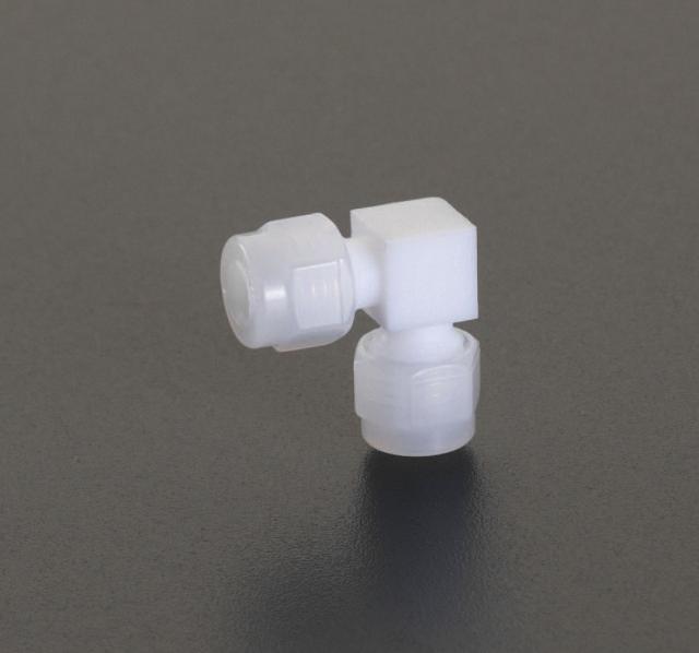 エスコ ESCO 12mm ユニオン(エルボ/フッ素樹脂製) EA425HG-12 WO店