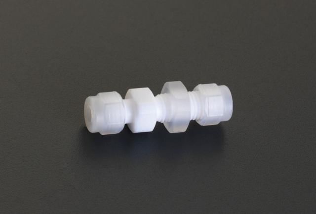 エスコ ESCO 8mm ユニオン(バルクヘッド/フッ素樹脂製) EA425HH-8 WO店