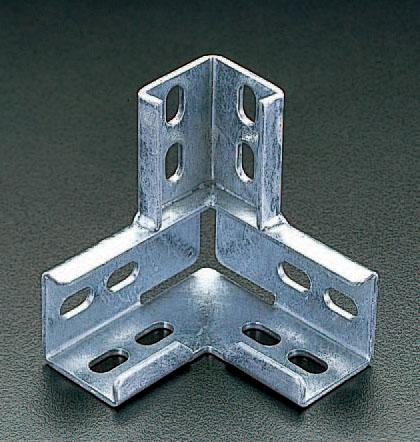 エスコ ESCO 113x113x40mm アングル接続金具(ステンレス製) EA440AE-14 WO店の通販は 5,248円