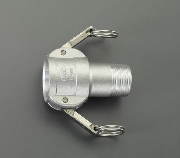 エスコ ESCO 3インチ 雄ねじカップリング(アルミ製) EA462BE-30A WO店