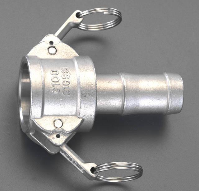 エスコ ESCO 1 1/2"/38mm カップリング式ホースステム(ステンレス製) EA462DK-15 WO店