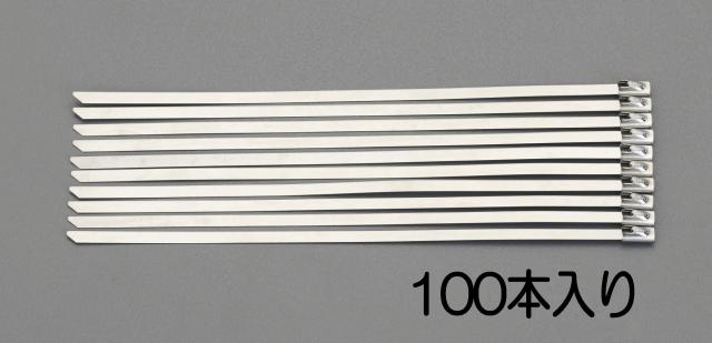 エスコ ESCO 4.6x200mm 結束バンド(SUS304/100本) EA463FW-13 WO