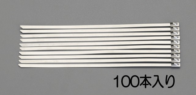 エスコ ESCO 7.9x150mm 結束バンド(SUS304/100本) EA463FW-32 WO店の通販は 8,890円