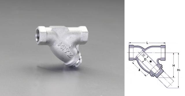 エスコ ESCO 1/4" ストレーナー EA465AK-2 WO店