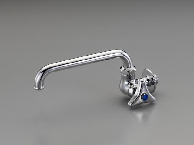 エスコ ESCO PJ 1/2" 横型自在水栓 EA468BG-4 WO店