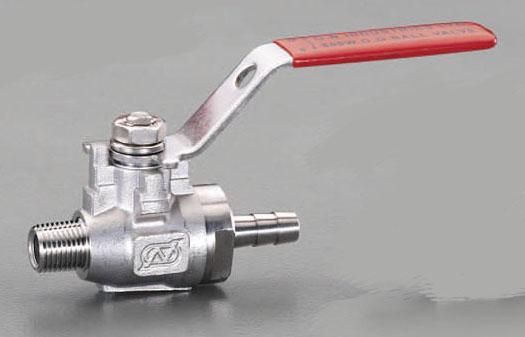 エスコ ESCO R 3/4"x20mm ボールバルブ(ステンレス製/タケノコ型) EA470AP-6 WO店