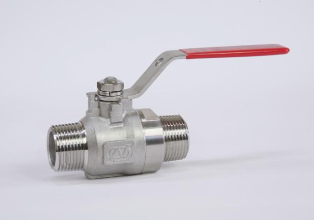エスコ ESCO R 3/8"xR 3/8" ボールバルブ(ステンレス製) EA470AR-3 WO店