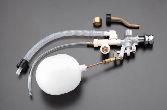 エスコ ESCO PJ 1/2" ロータンクボールタップ(消音式) EA472A-10 WO店の通販は