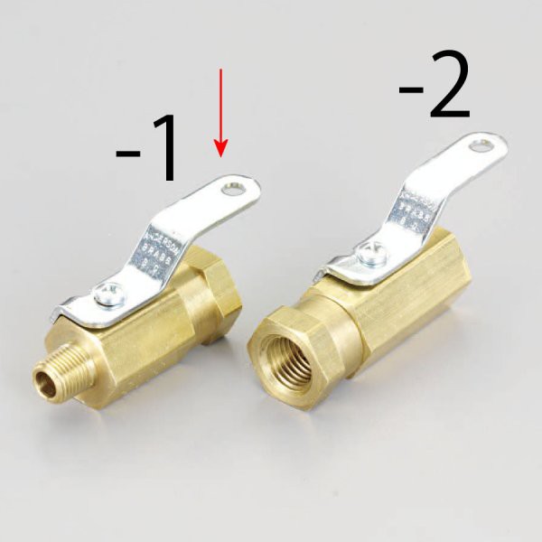 エスコ ESCO NPT1/8"xNPT1/8" ボールバルブ EA496DC-1 WO店の通販は