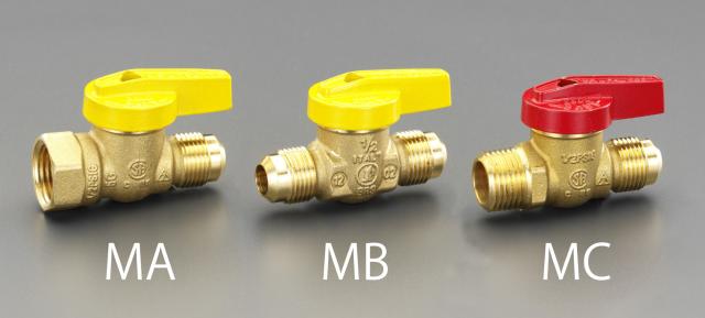 エスコ ESCO F5/8"xF5/8" ボールバルブ EA496MB-5 WO店