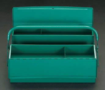 エスコ ESCO 420x200x150mm 工具箱(両開き/スティール製) EA504ST-6 WO店の通販は 13,026円