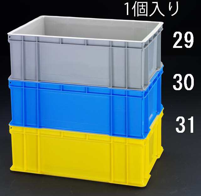 エスコ ESCO 658x448x225mm/53.9L コンテナ(ブルー) EA506AF-30 WO店の通販はau PAY マーケット  ヒロチー商事 au PAY マーケット－通販サイト