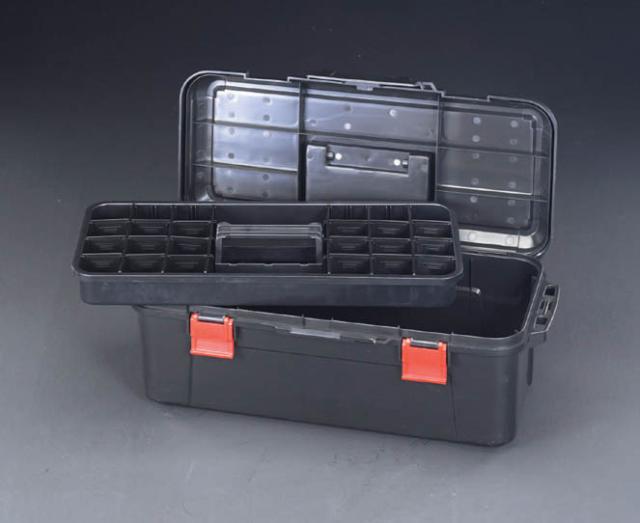 エスコ ESCO 620x257x224mm 工具箱(中皿付) EA507MD-2 WO店