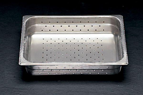 エスコ ESCO 325x265x100mm 穴付トレー(ステンレス製) EA508S-142 WO店