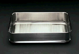 エスコ　EA508SD 610x380x130mm トレー(ステンレス製)